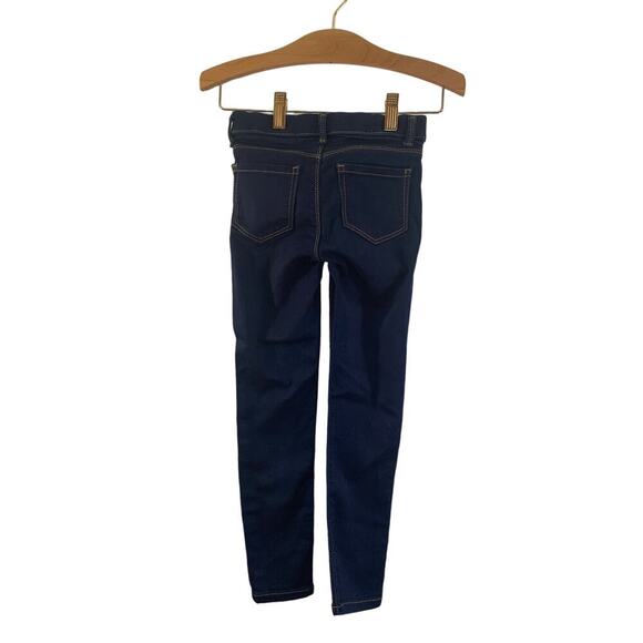WONDER NATION Girl’s Dark Wash Jeggings / Size: 6-6X - Picture 2 of 9